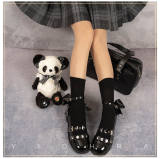 Yidhra ~Unicolor Cotton Lolita Socks