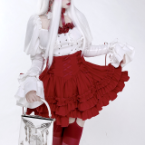 Diamond Honey ~Cross the Roses Gothic Lolita Top + Skirt Set