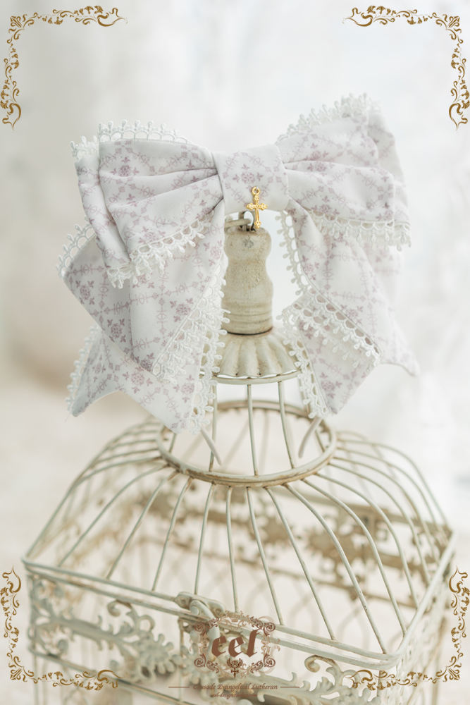 The Holy Cross Stained Glass Window Lolita Accessories