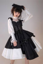 Withpuji ~Letter and Poem Lolita JSK/Skirt -Ready Made