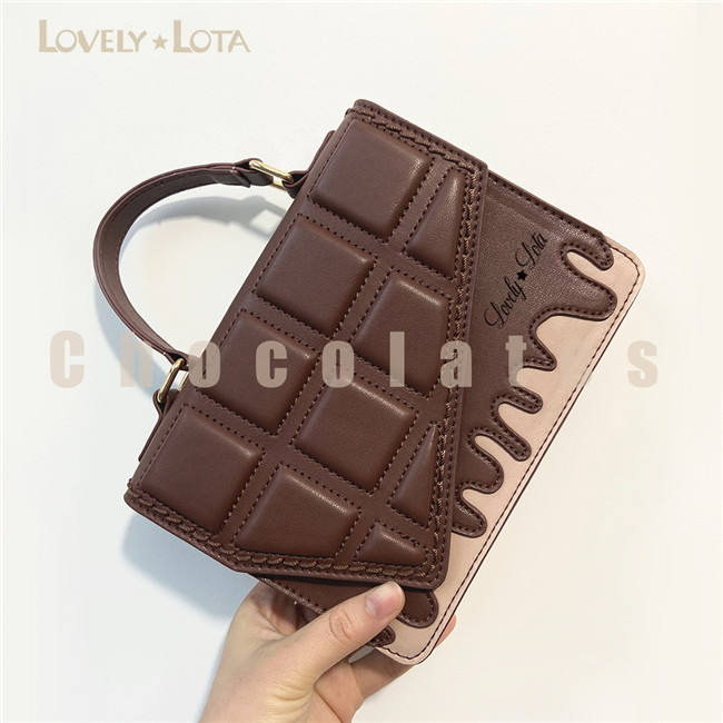 Lovely Lota ~Chocolate cube Lolita Bag