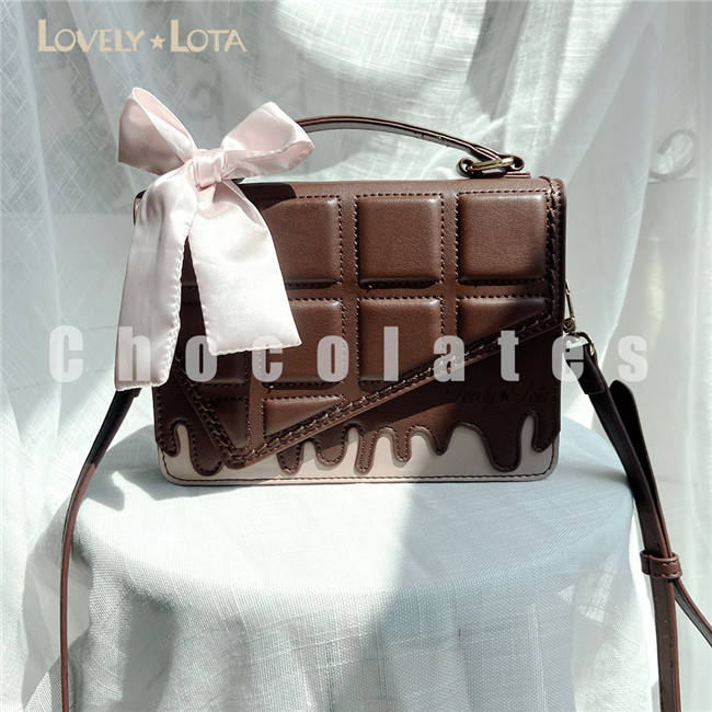 Lovely Lota ~Chocolate cube Lolita Bag