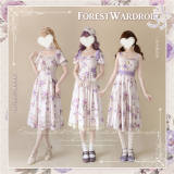 Forest Wardrobe ~Viola Tricolor'Summer Lolita OP Ready Made