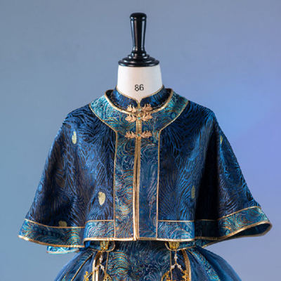 Doris Night ~Peacock Qi Lolita OP -Pre-order
