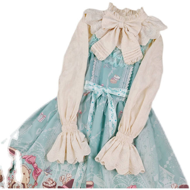 Cotton Long Sleeves Lolita Blouse
