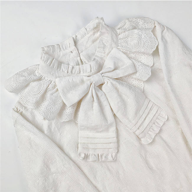 Cotton Long Sleeves Lolita Blouse
