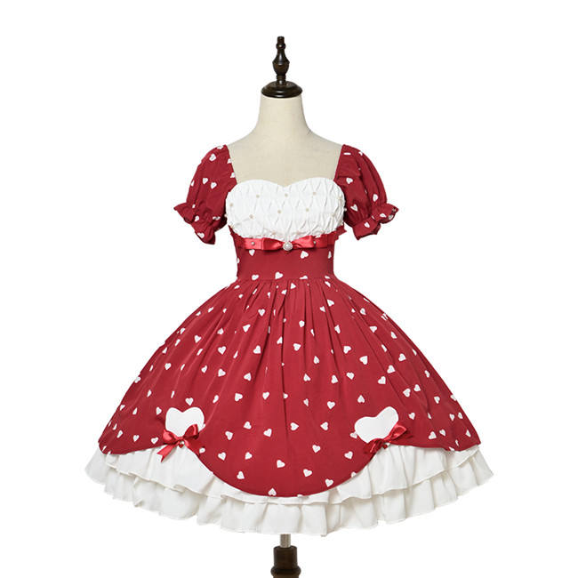 Magic Tea Party ~Heart Beat Sweet Lolita OP -Pre-order