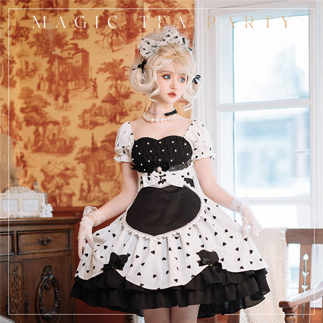Magic Tea Party ~Heart Beat Sweet Lolita OP -Pre-order