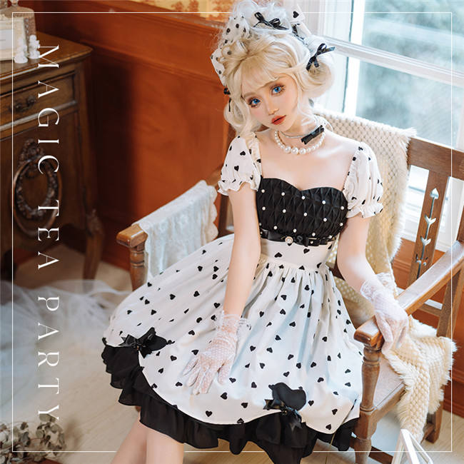 Magic Tea Party ~Heart Beat Sweet Lolita OP -Pre-order
