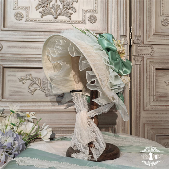 Miss Point ~Through Your Bloom Lolita Bonnet/Hat -Pre-order