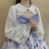 Flower Banquet~ Half a Shirt Lolita Blouse/Bolero - Ready Made