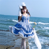 Withpuji ~Falling Elegant Summer Lolita JSK