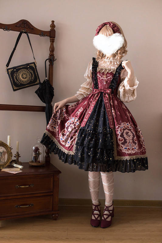 Cheese Cocoa ~Starfall Front Open Design Lolita JSK and Blouse