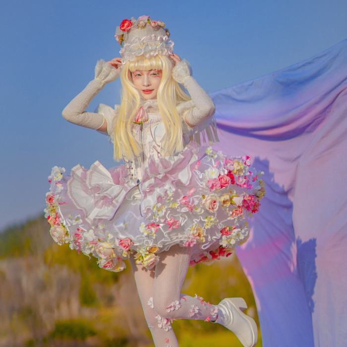 Boguta Flowers Theme Get Spring Lolita Petticoat