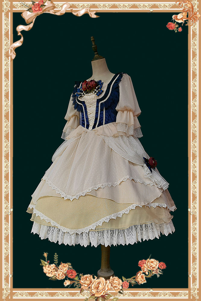 Infanta Snow White Lolita Top + Skirt Set