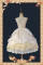 White Skirt(with 2 bows)