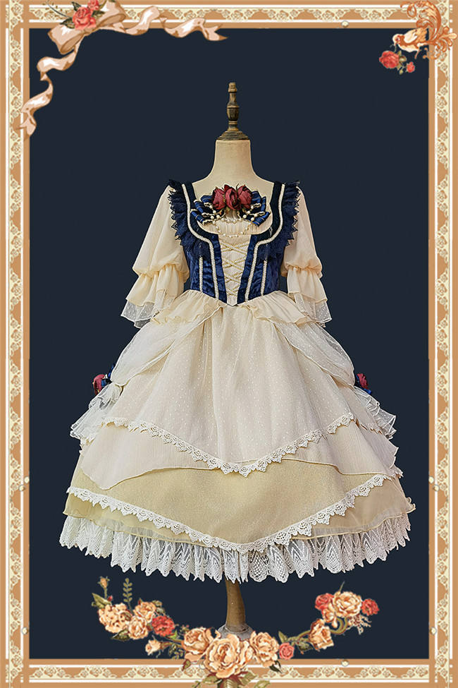 Infanta Snow White Lolita Top + Skirt Set