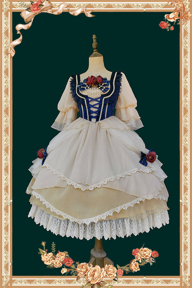 Infanta Snow White Lolita Top + Skirt Set