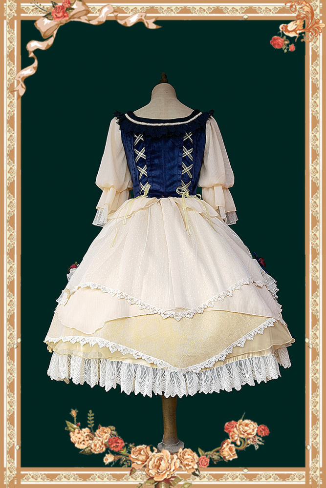 Infanta Snow White Lolita Top + Skirt Set