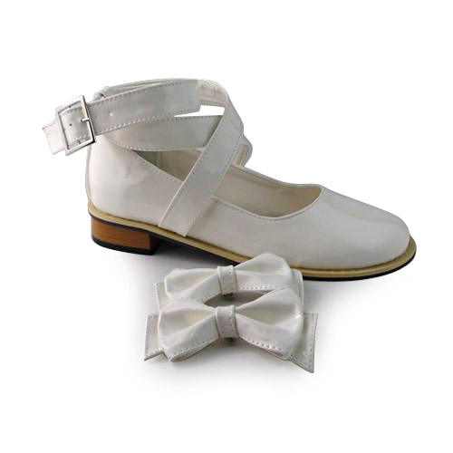 Black/White/Pink/Red Flat Heels Lolita Shoes