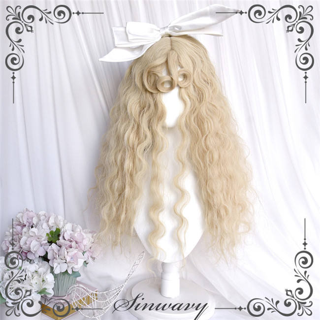 Rose Garden Vintage Curly Lolita Wigs