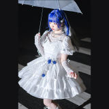 Withpuji ~Galaxy Rose Trace Gothic Lolita OP