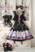 V-castle ~Maid's Treasure Lolita Salopette/Skirt