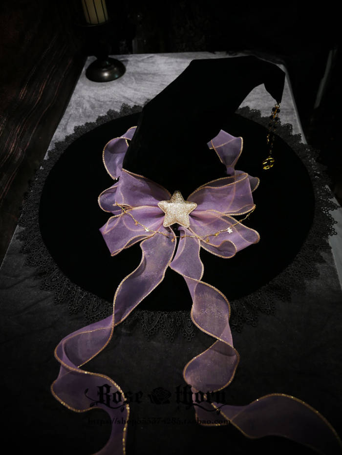Witch's Astrology~ Lolita Hat For Halloween