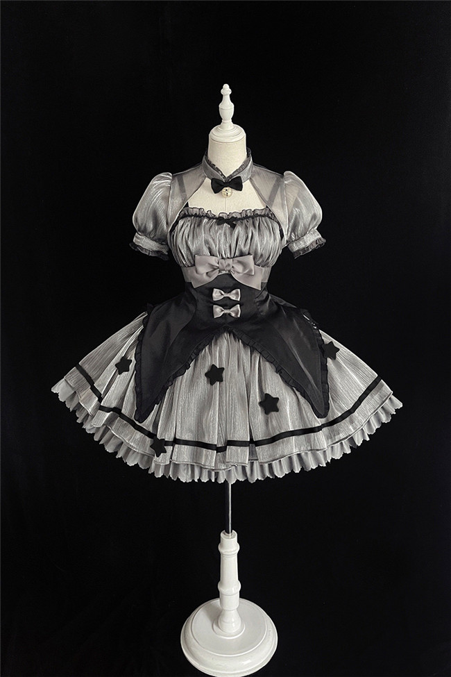 中華ロリータ　Alicegirl Alice Girl ~Magic Star Lolita JSK ,Sweet Lolita Jumpers - Gothic