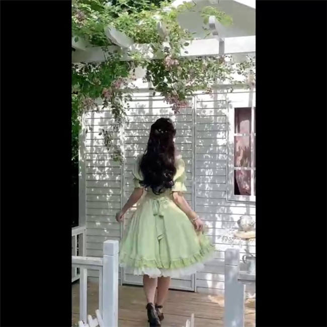 Strawberry Witch ~Midsummer Milky Way Daily Wear Lolita OP/JSK