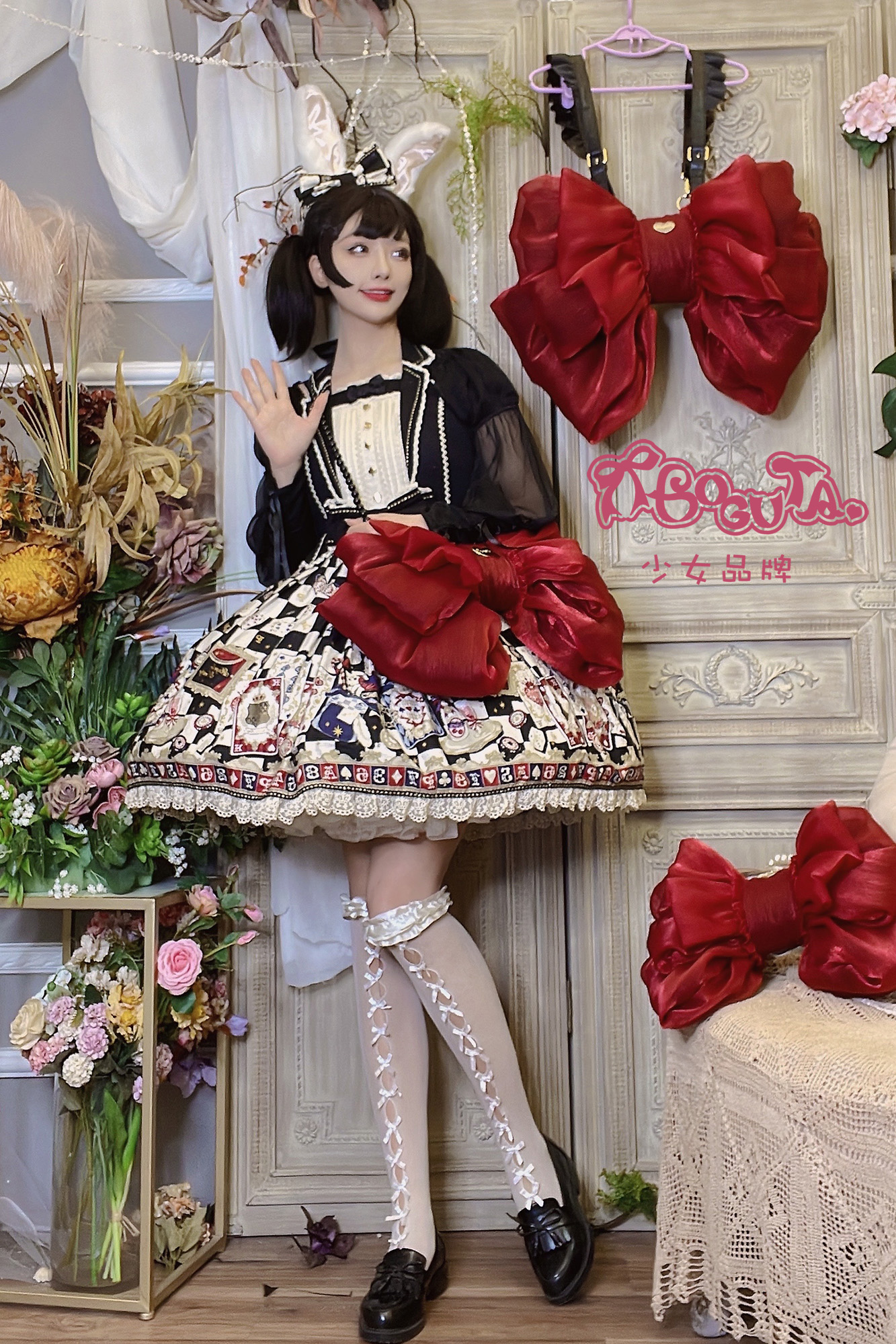 US$ 35.99 - Boguta - Sweet Big Bow Lolita Bag - m.