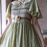 Miss Point ~Happy Summer Dress Daily Wear  Lolita OP Long Version -Pre-order