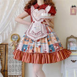 Annie's Afternoon Tea ~Vintage Lolita Skirt/Blouse