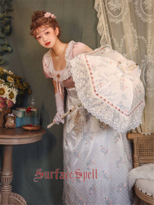 Surface Spell ~ Crossley Embroidery Lolita OP -Pre-order