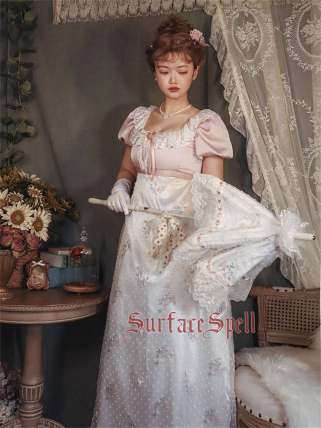 Surface Spell ~ Crossley Embroidery Lolita OP -Pre-order