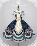 Long Ears & Sharp Ears Lolita ~The Fairy Kingdom Elegant Lolita OP Set -Pre-order
