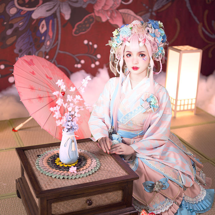 YUPBRO Lolita ~Izumi Kimono Lolita Set