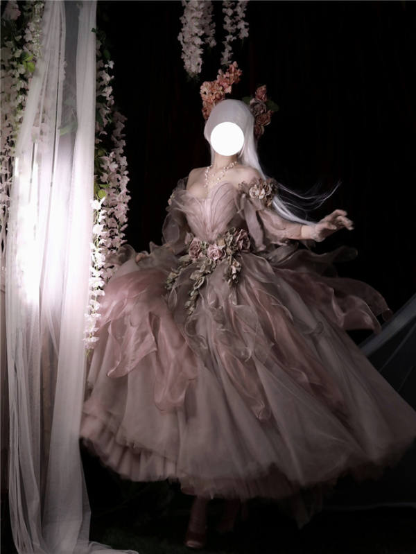Fauwn ~ Flower Fairy Elegant Lolita OP -Pre-order