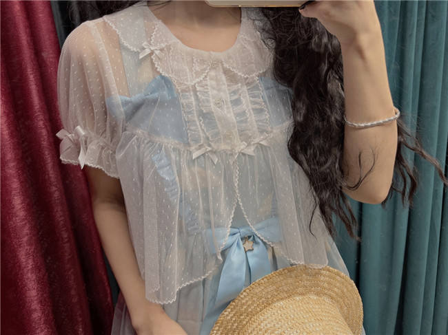 Little Dipper ~ Flower Petals Sweet Lolita Blouse