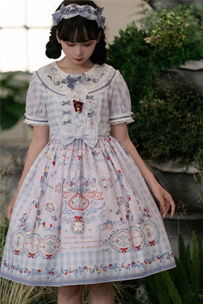 CEL Lolita ~Porcelain Teaparty  Lolita OP