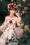 White Queen Elegant Lolita Dress Set