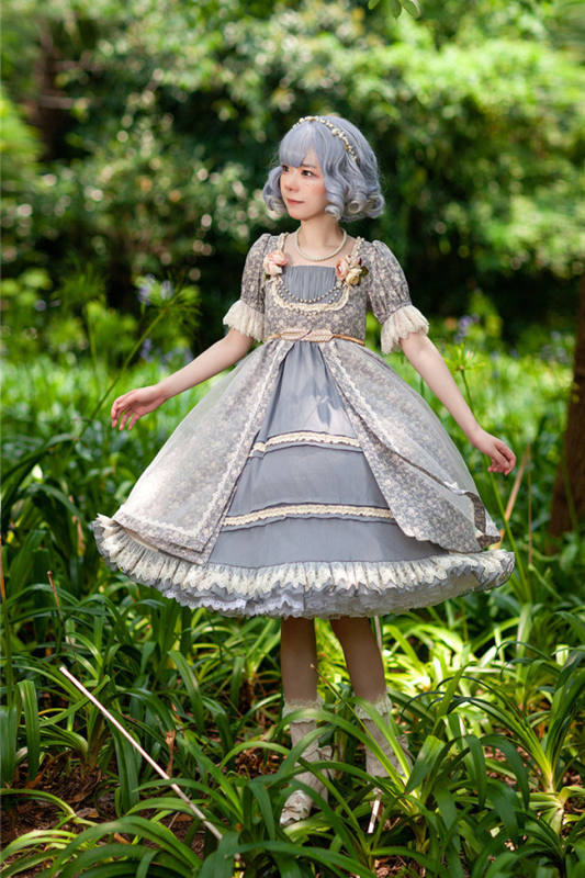 Infanta ~Rose Afternoon Tea Lolita OP