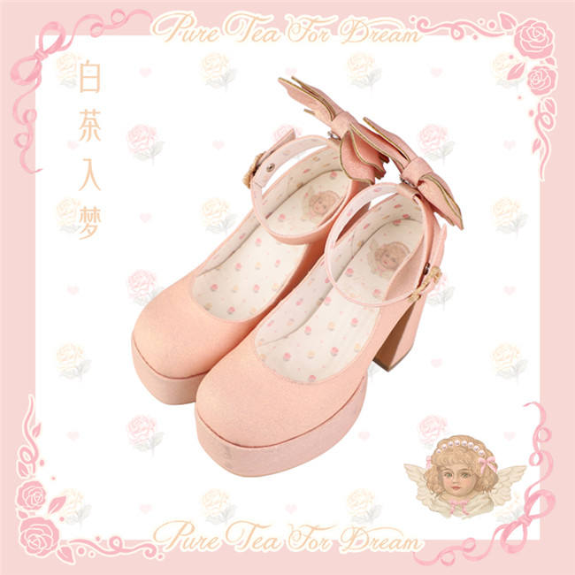 The Untouchable Butterfly Lolita Heels Shoes -Pre-order