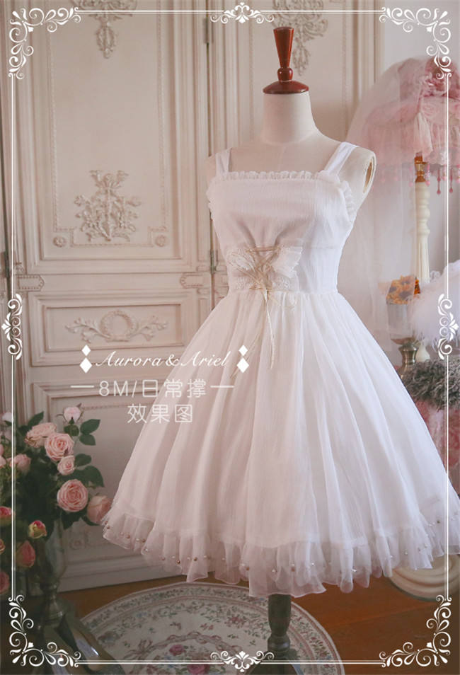 45cm Daily Wear AA Lolita Fashion Organza Lolita Petticoat