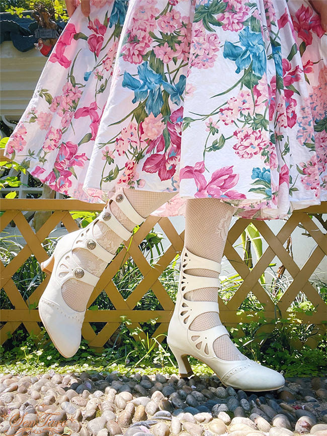Mary Jane Lolita  Ankle Boots