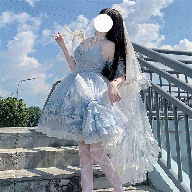 Ying Luo Fu Schloss Neuschwanstein Elegant Lolita JSK