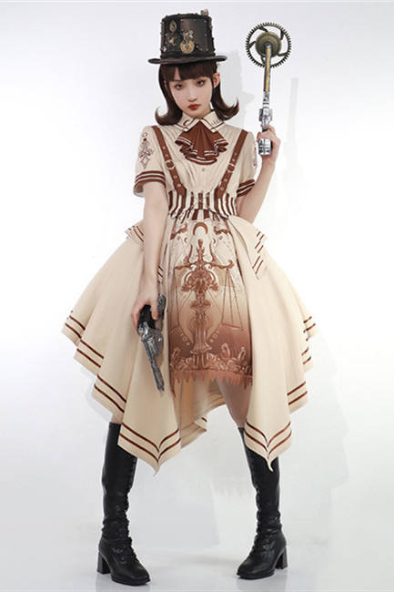 Ying Luo Fu Libra Punk Style Lolita OP