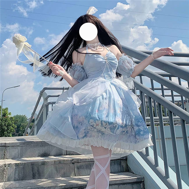 Ying Luo Fu Schloss Neuschwanstein Elegant Lolita JSK