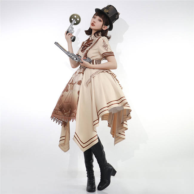 Ying Luo Fu Libra Punk Style Lolita OP