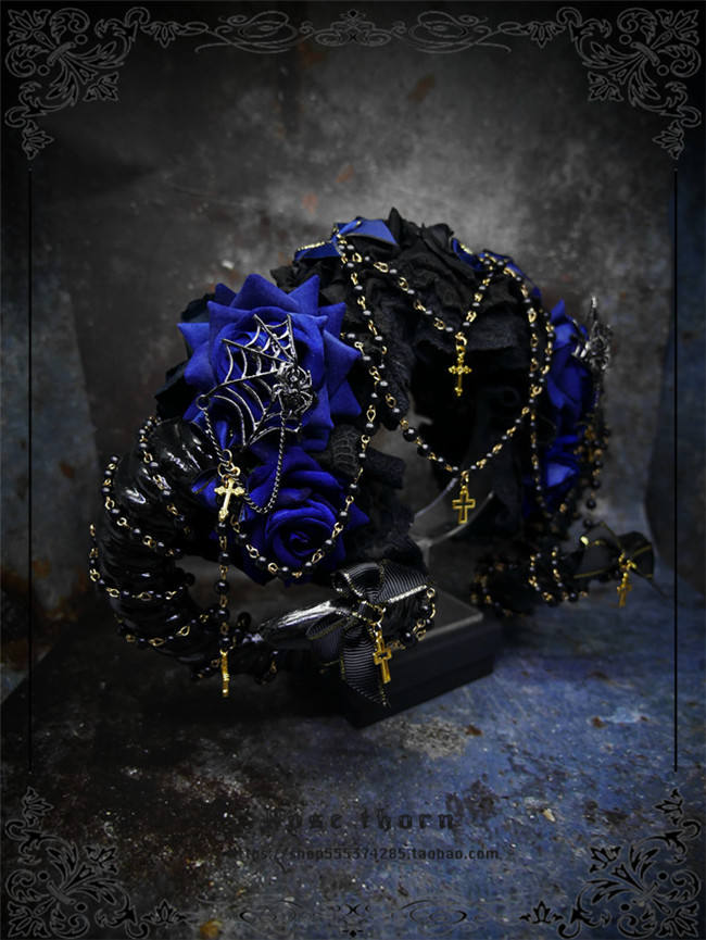 Spider Nest~ Headbow Lolita Accessories